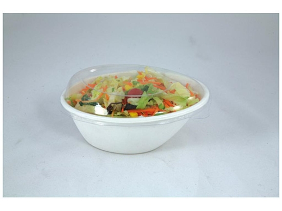 Couvercle ovoïdal PET transparent pour saladier pulpy 14511500 [195x150x36] [500 (20x25)]