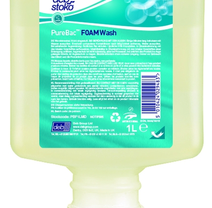 Recharge mousse PureBac fongic 1L Deb Arma