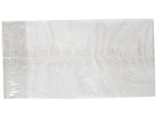 Sachet fond plat cellophane 120x240mm *100