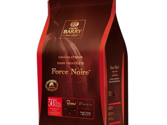Chocolat noir Force Noire 50% de cacao pistoles sac 5 kg CACAO
