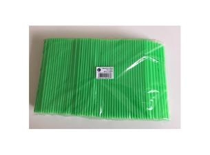 Paille Droite Biodegradable Verte 230Mm D.6Mm  *10000 (40X250)