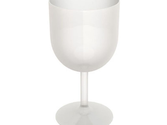 Verre a pied PP reutilisable 18cl X250 translucide (25X10)  [250]