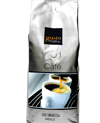 Cafe moulu 100% Arabica en paquet 1 kg GUSTO DEBRIO