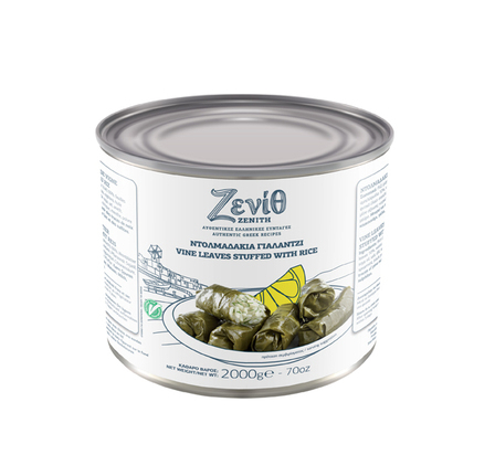 Feuille vigne farcie riz boite 2/1 Zenith
