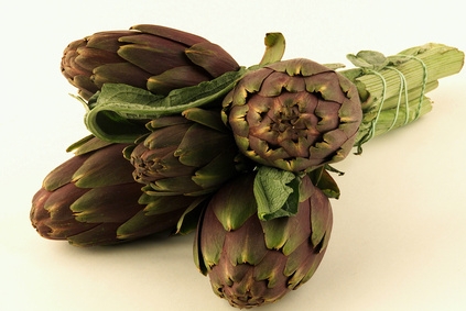 Artichaut Poivrade 900g  Cat 1 (à la botte)
