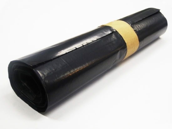 Sac poubelle lien classique noir 130 L rouleau de 20 sacs x 5 rouleaux