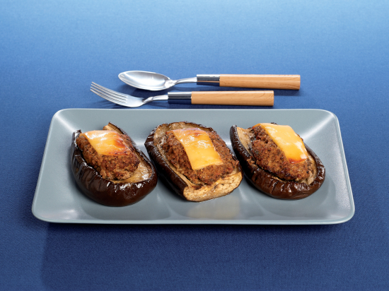 Aubergine Farcie Cuite  195G  X6Kg - Surgele