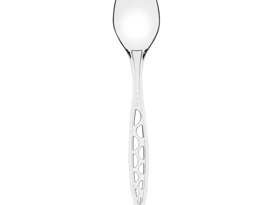 Cuillere a soupe "Luxe" PS transparent [180xx] [1000 (10x100)] (couvert)