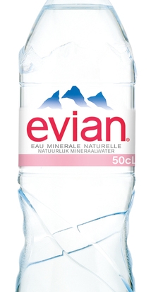 Eau minerale nature (PET 50CLx24) Evian