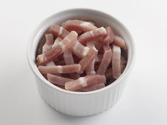 Lardon cru fume superieur s/at 1KG