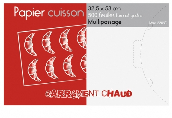 Papier cuisson 40 x 60 cm PUBLI EMBAL *500