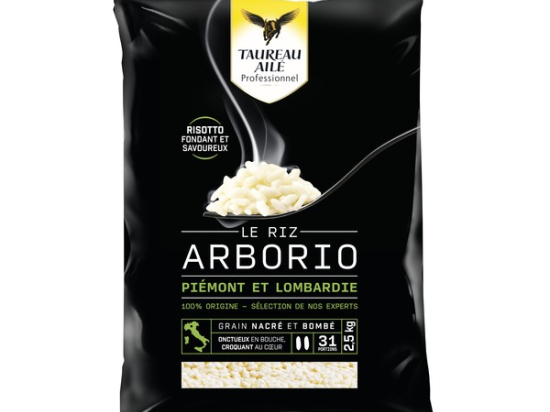 Riz long arborio risotto sac 2,5KG Taureau Aile
