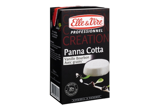 Preparation panna cotta vanille bourbon (1Lx6)