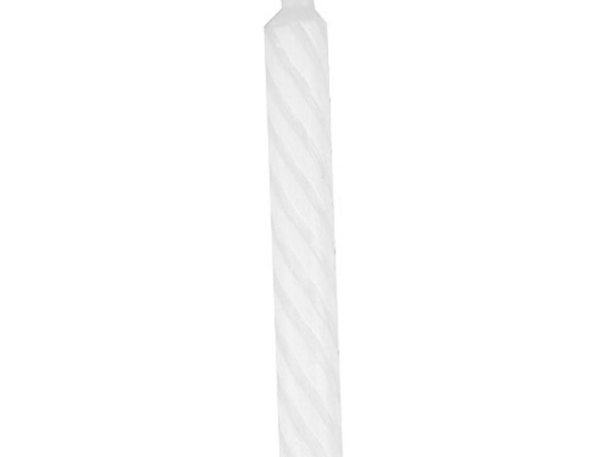 Bougie "10 ans" bicolore blanche  [50]