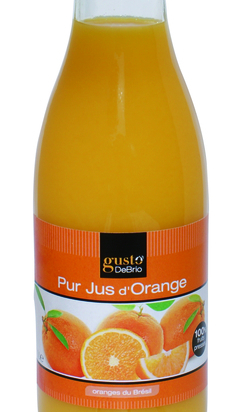 Pur jus orange (VP 1Lx6) Gusto DeBrio