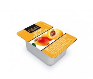 Confiture abricot plastique (30Gx120) Gusto DeBrio