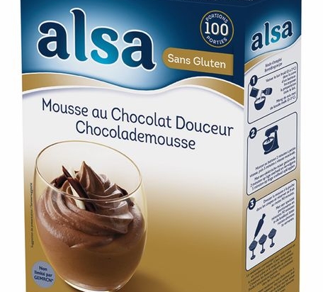 Mousse chocolat douceur boite 960 g ALSA