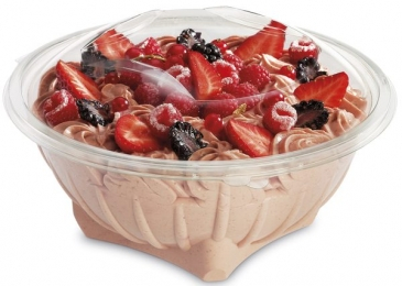 Bol salade avec couvercle 1000cc sac (50U)x4 ALPHAFORM (saladier pot boite)