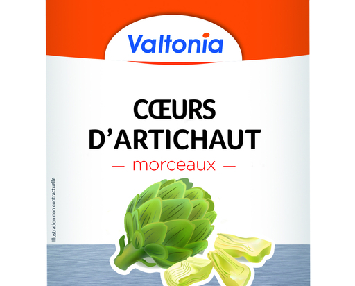 Artichaut coeur morceaux boite 3/1 Valtonia
