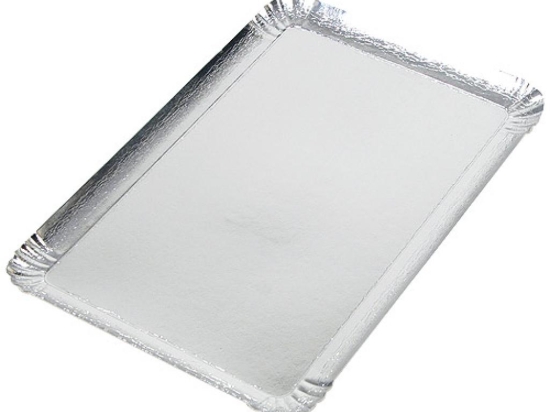 Plateau carton argent 1/2 format [280x190x190] [100]