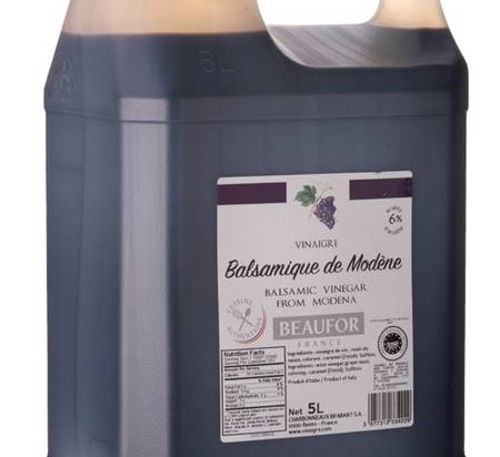 Vinaigre balsamique de Modene en bidon 5 L BEAUFOR