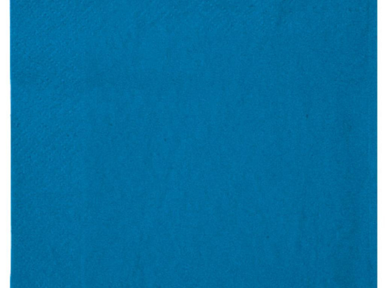 Serviette 2 plis ouate bleu caraïbes [380x380x380] [2400 (24x100)]