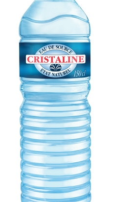 Eau de source naturel plate en bouteille 1,5 L Cristaline