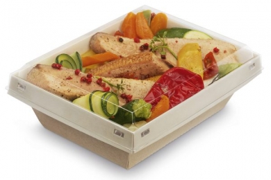 Boite avec couvercle 850cc Luxifood sac(20U)x8 ALPHAFORM