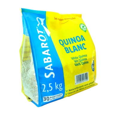 Quinoa blanc sac 2,5 kg SABAROT