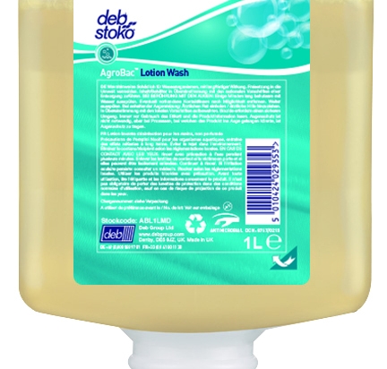 Lotion lavante main Agrobac bid 1L SCJ