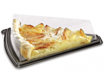 Kit part dessert triangle individuel avec couvercle sac(30U)x24 ALPHAFORM (boite)