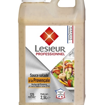 Sauce salade provençale en bidon 2,5 L LESIEUR PROFESSIONNEL
