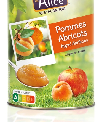 Specialite pomme-abricot boite 5/1 CHARLES ET ALICE