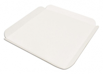 Carre raine blanc 17x17CM col(250U) Publi Embal (barquette plateau)