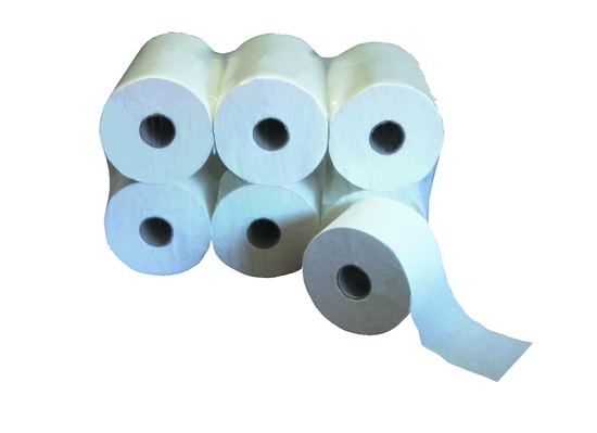 Papier toilette en rouleau compact 640 formats GLOBAL HYGIENE (12 rlx)