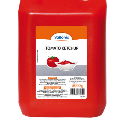 Ketchup bidon 5 kg VALTONIA