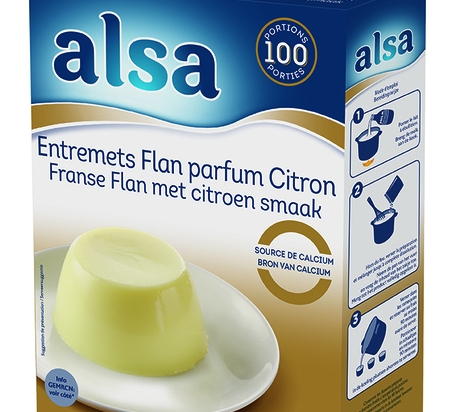 Entremet flan citron boite 850 g ALSA