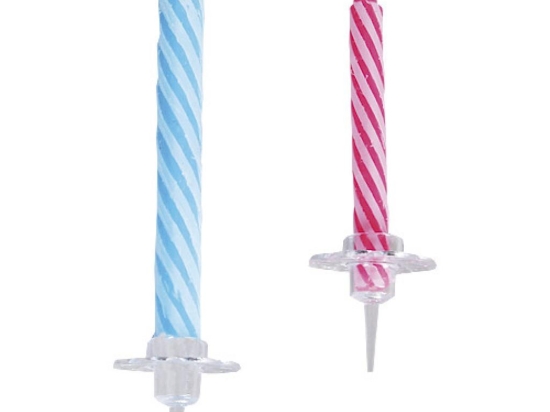 Bobeche duo en cristal  [100] (support bougie)