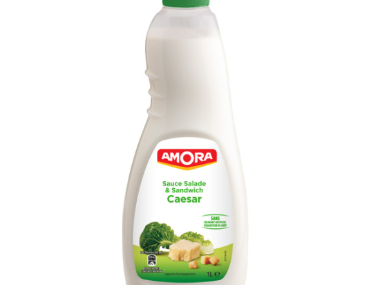 Sauce salade et sandwich caesar  flacon 1 L AMORA