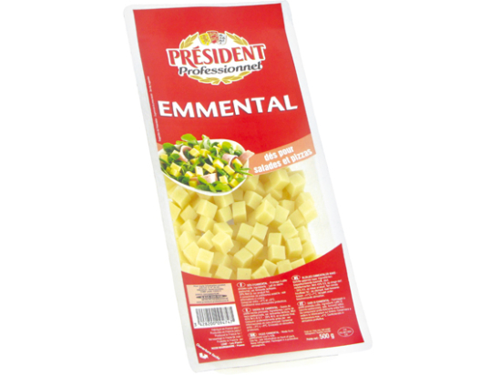 Des Emmental 28% 500G President