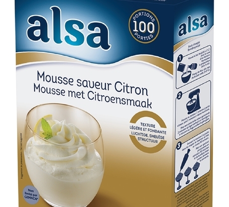 Mousse citron boite 800 g ALSA