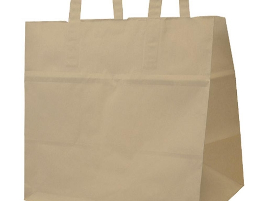 Sac cabas 26+17X25 brun 70gr/M2  *250