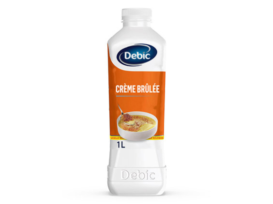 Preparation creme brulee vanille bourbon 1L Debic
