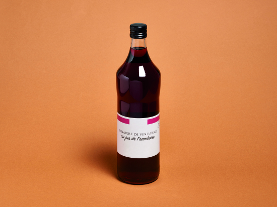 Vinaigre Vin Rouge Jus Framboise 1L