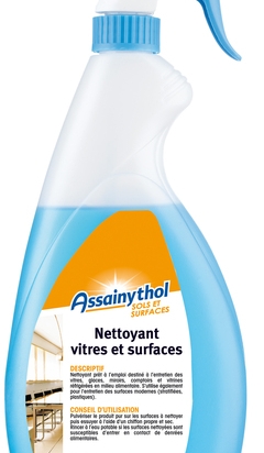 Nettoyant vitre surface flacon 750ML Ass