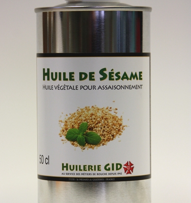 Huile de sesame bidon 50 cl HUILERIE GID