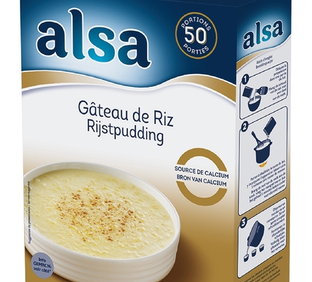 Preparation gateau riz boite 900G/50P Alsa