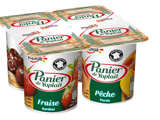 Yaourt panier fruit (125Gx4) Yoplait