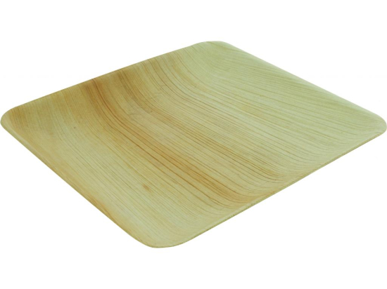 Assiette carree palmier 200 mm [200x200x15] [60 (10x6)]
