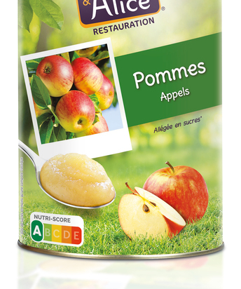 Compote de pomme allegee boite 5/1 CHARLES ET ALICE
